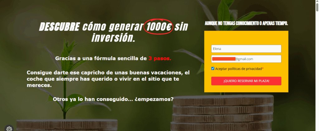 la semana del inconformista estafa